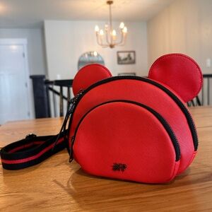 Freshly Picked x Disney - Mickey Fanny Hip Pack Purse Wallet - Red